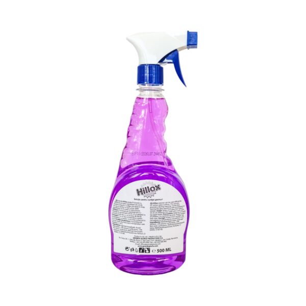 Hillox -  Detergent pentru geamuri cu pulverizator  – 750ml - imagine 2