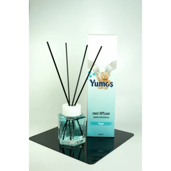 Odorizant YUMOS de camera cu betisoare - Angel - 120 ml
