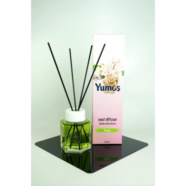 Odorizant YUMOS de camera cu betisoare - Acacia - 120 ml