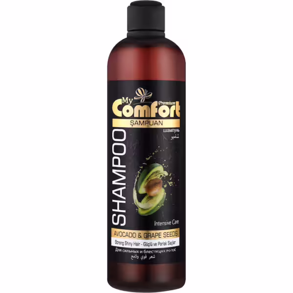 Sampon My Comfort - Cu ulei de avocado si extract de seminte de struguri , 600 ml