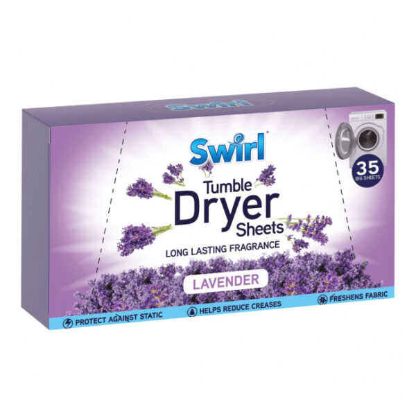 Servetele parfumate uscator rufe Lavanda 35 buc Swirl